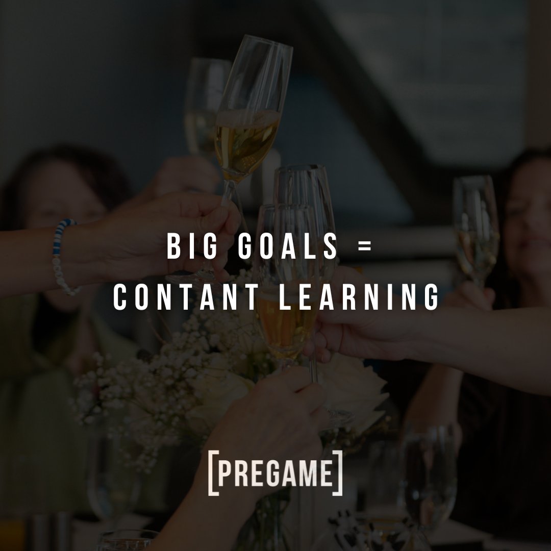 Big goals = constant learning.

The Pregame newsletter delivers weekly pro tips, real strategy, and tools to help you keep moving.

Subscribe now + get our Pregame Your Goals worksheet free:
👉 ow.ly/sKYN50Wa533

#PregameHQ #BusinessGoals #EntrepreneurTips #GoalSetting