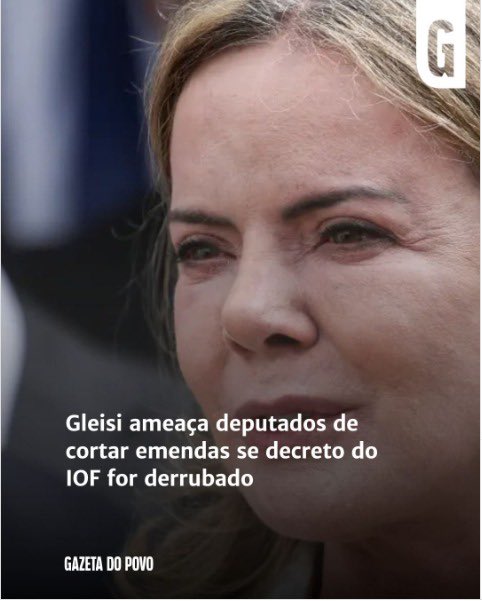 Fiquem de olho nas votações!

Quem vai ceder à chantagem do desgoverno e votar pelo aumento de impostos?
E quem vai ter a coragem de dizer NÃO à sanha arrecadatória de Lula e defender o povo que paga a conta?

Meu voto é NÃO a mais impostos, NÃO à chantagem e NÃO a esse governo