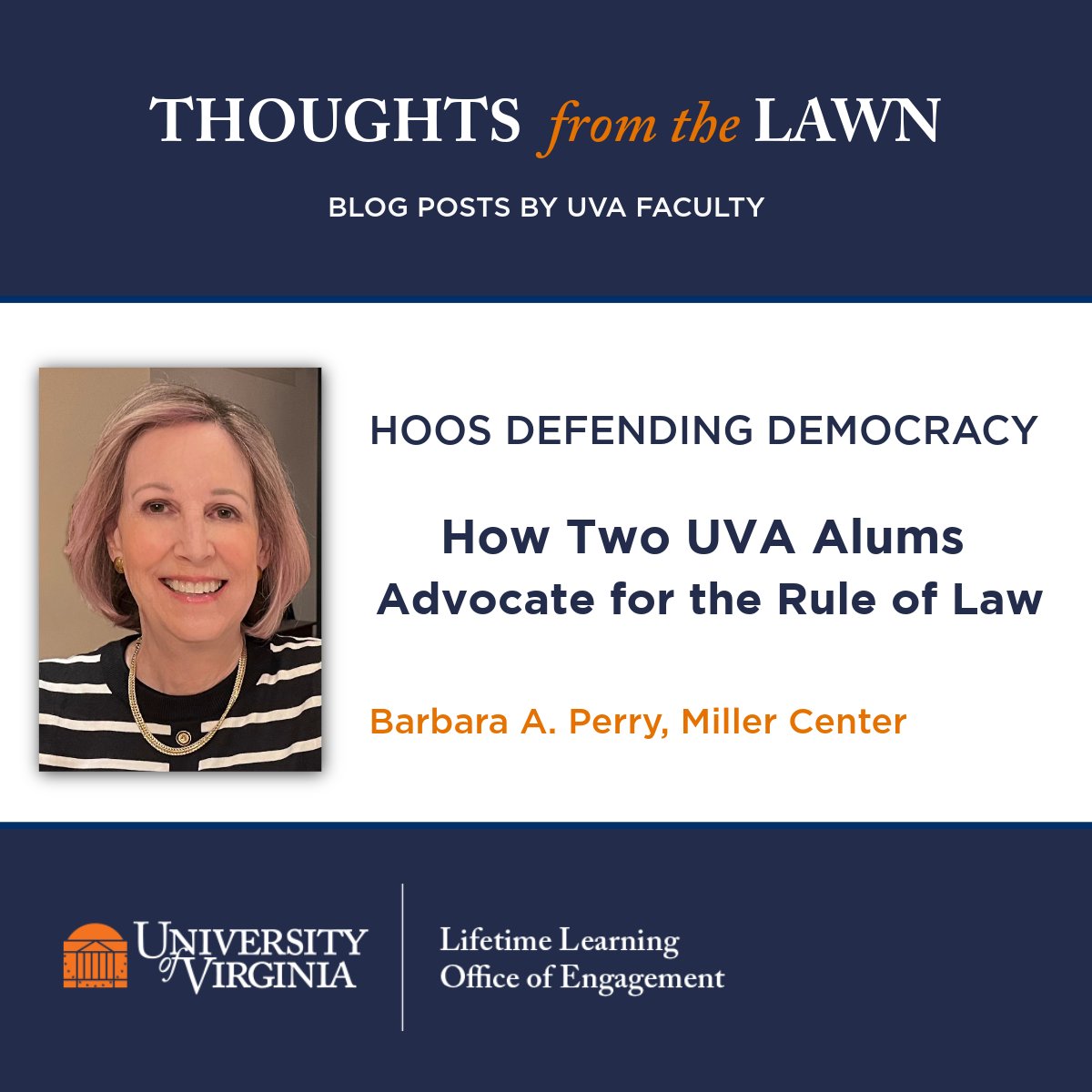 UVALifetimeLearning (@uva_lifetimelrn) on Twitter photo "One can imagine that President James Madison would admire these two distinguished University alumni who are fighting to preserve judicial independence, rule of law, civil liberties, and, thus, American democracy." <a href="/BarbaraPerryUVA/">Barbara A. Perry</a> <a href="/MillerCenter/">Miller Center</a> Read: engagement.virginia.edu/learn/thoughts… "One can imagine that President James Madison would admire these two distinguished University alumni who are fighting to preserve judicial independence, rule of law, civil liberties, and, thus, American democracy." <a href="/BarbaraPerryUVA/">Barbara A. Perry</a> <a href="/MillerCenter/">Miller Center</a> Read: engagement.virginia.edu/learn/thoughts…