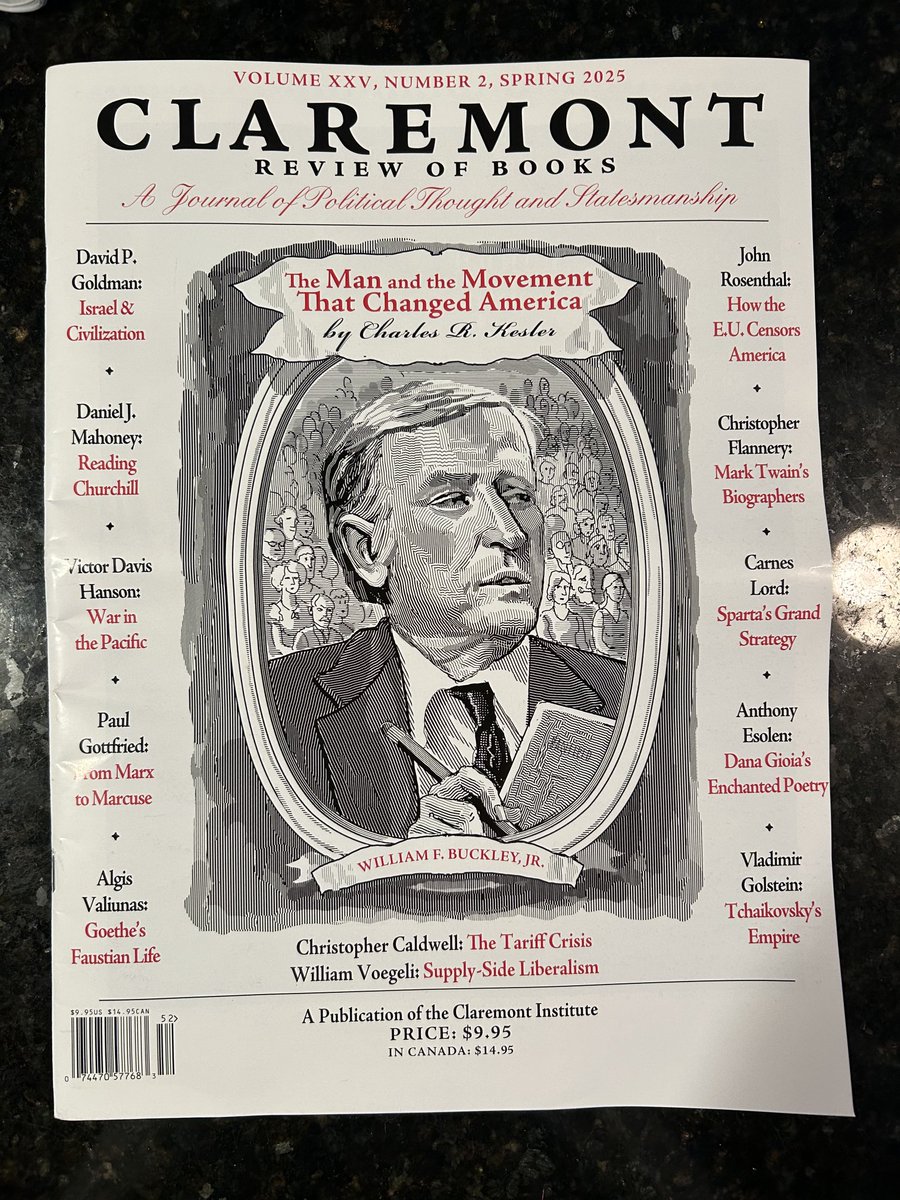 James Rosen (@jamesrosentv) on Twitter photo I love the <a href="/ClaremontInst/">Claremont Institute</a> Review, but their artist’s depiction of William F. Buckley…fell short. Especially for a cover. I love the <a href="/ClaremontInst/">Claremont Institute</a> Review, but their artist’s depiction of William F. Buckley…fell short. Especially for a cover.