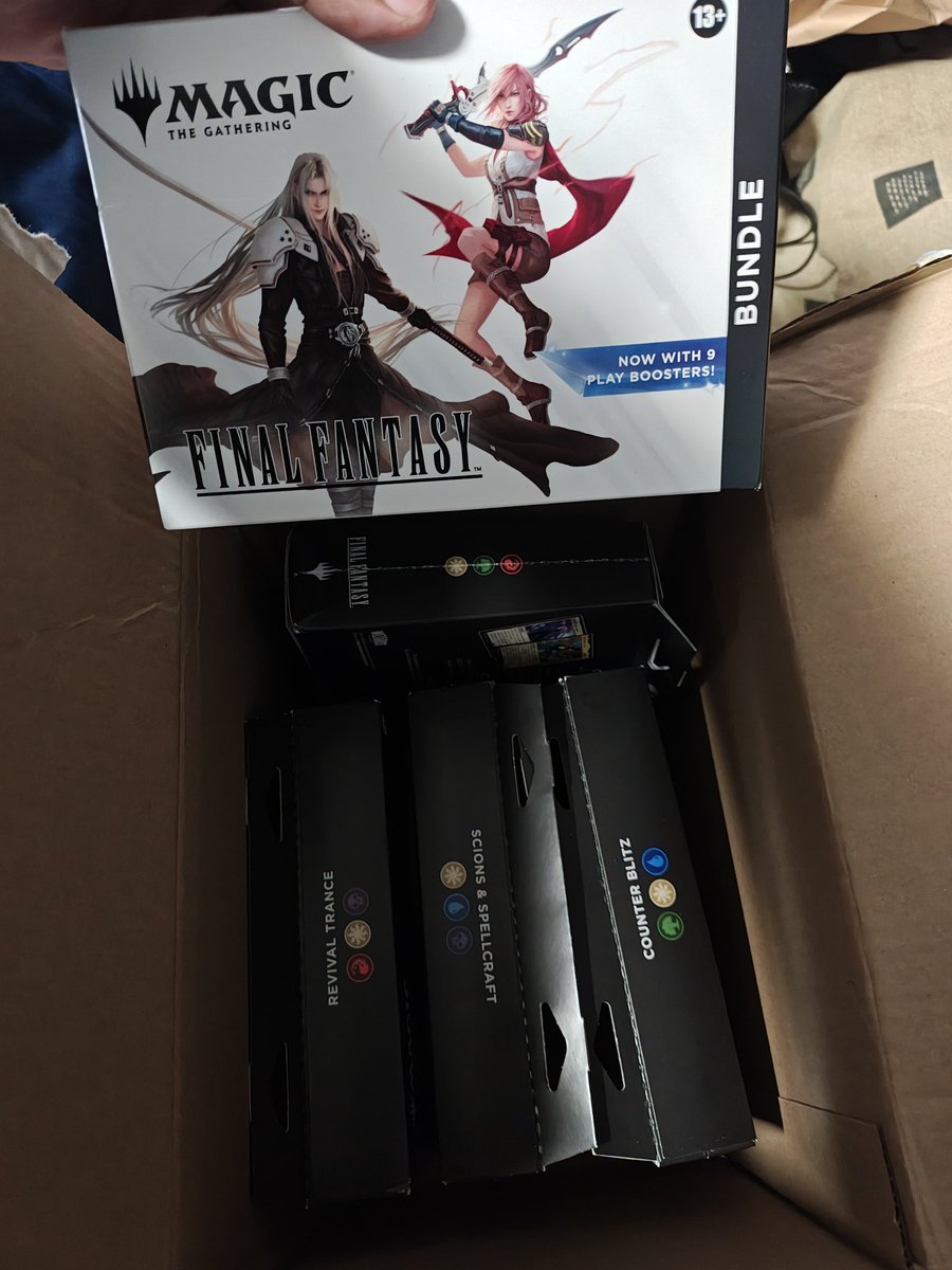 AlmostNotTaco's tweet image. WE LOVE GAMBLING
Opening packs on stream thursday 8pm
#FinalFantasy #MTG #MTGxFINALFANTASY