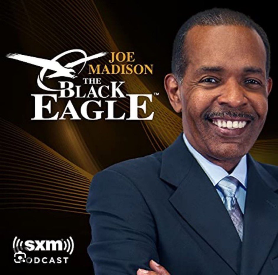 Jazzieeiswhoiam's tweet photo. #OTD Joe Madison (Jun 16, 1949 - Jan 31, 2024). AKA "The Black Eagle" or simply "Madison". Radio talk-show host, activist, he would always ask “What are you gonna do about it?”

Brother Madison always kept it real when it came to Felon 47…
#JoeMadison #BlackEagle https://t.co/bIIgFspZqR