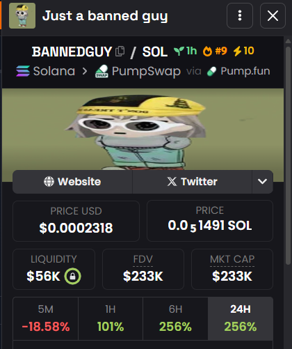 Sonya_S0l's tweet photo. 🚫 #BANNEDGUY — just another empty shell.
No potential = no growth = empty wallet.
Don’t get caught holding this one.
EbVQUPXkdjHxWDm95Qvx5CqwYpRMsshiNPR8QpN3pump https://t.co/cHYqYMLXqF