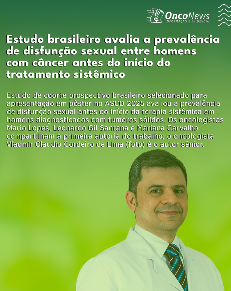 OncoNews (@portalonconews) on Twitter photo “A prevalência de disfunção sexual moderada a completa foi de 22,2% nesta coorte, taxa superior à observada na população masculina brasileira em geral”, destacam os pesquisadores. Leia mais: tinyurl.com/2pmrbass <a href="/ASCO/">ASCO</a> <a href="/ClaudioVladmir/">Vladmir C. Cordeiro de Lima, MD, PhD</a> <a href="/leogilsan/">Gil-Santana</a> “A prevalência de disfunção sexual moderada a completa foi de 22,2% nesta coorte, taxa superior à observada na população masculina brasileira em geral”, destacam os pesquisadores. Leia mais: tinyurl.com/2pmrbass <a href="/ASCO/">ASCO</a> <a href="/ClaudioVladmir/">Vladmir C. Cordeiro de Lima, MD, PhD</a> <a href="/leogilsan/">Gil-Santana</a>