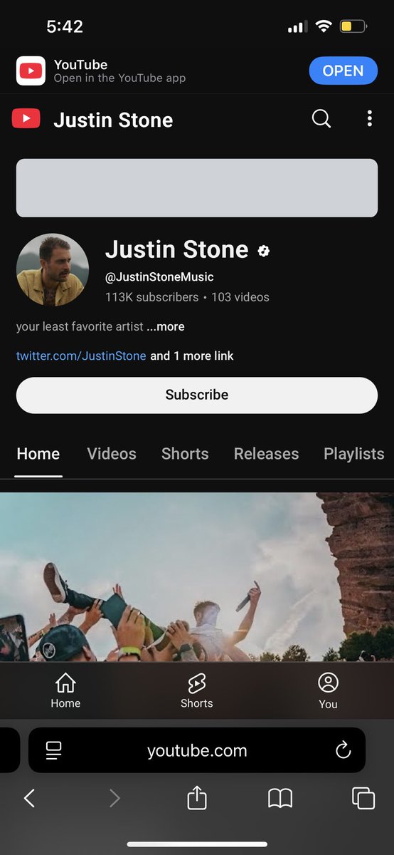 Justin Stone tweet media