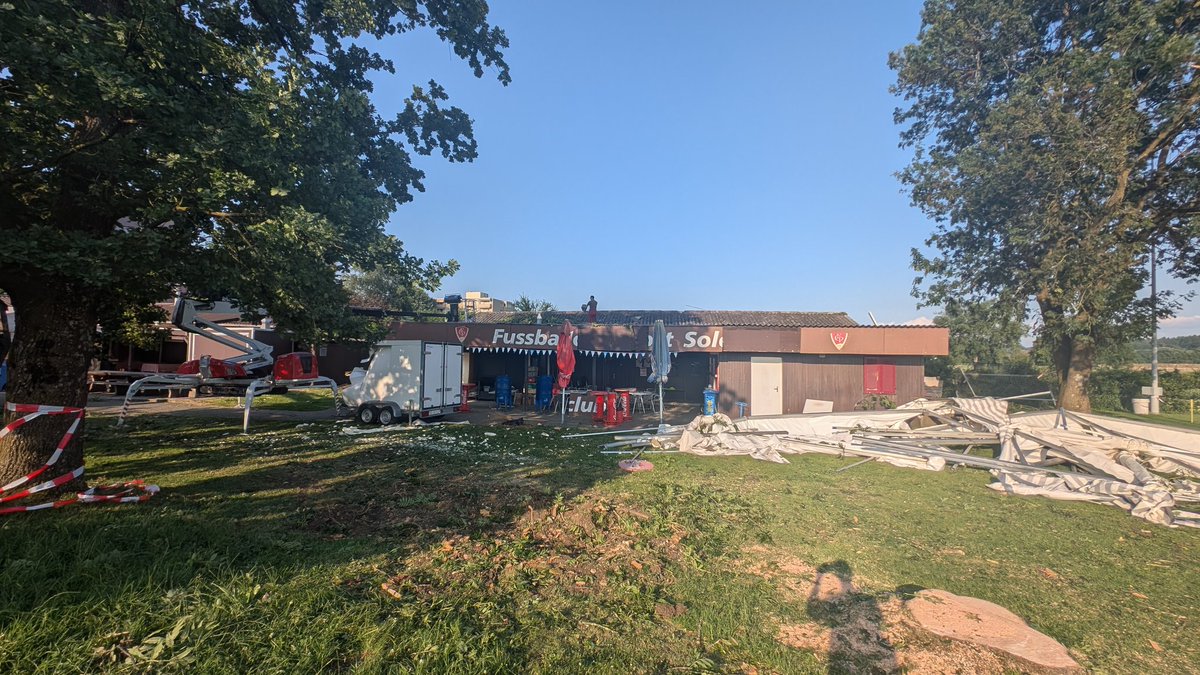 24 Std später weggeräumt...