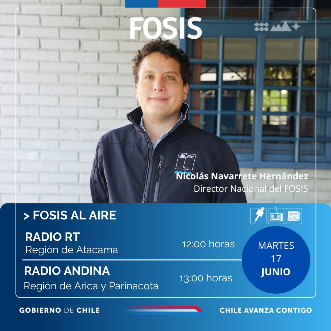 Este martes, el director nacional del FOSIS, comversará en radio RT y radio Andina sobre la iniciativa de apoyo a la formalización, en alianza con la Dedecon.