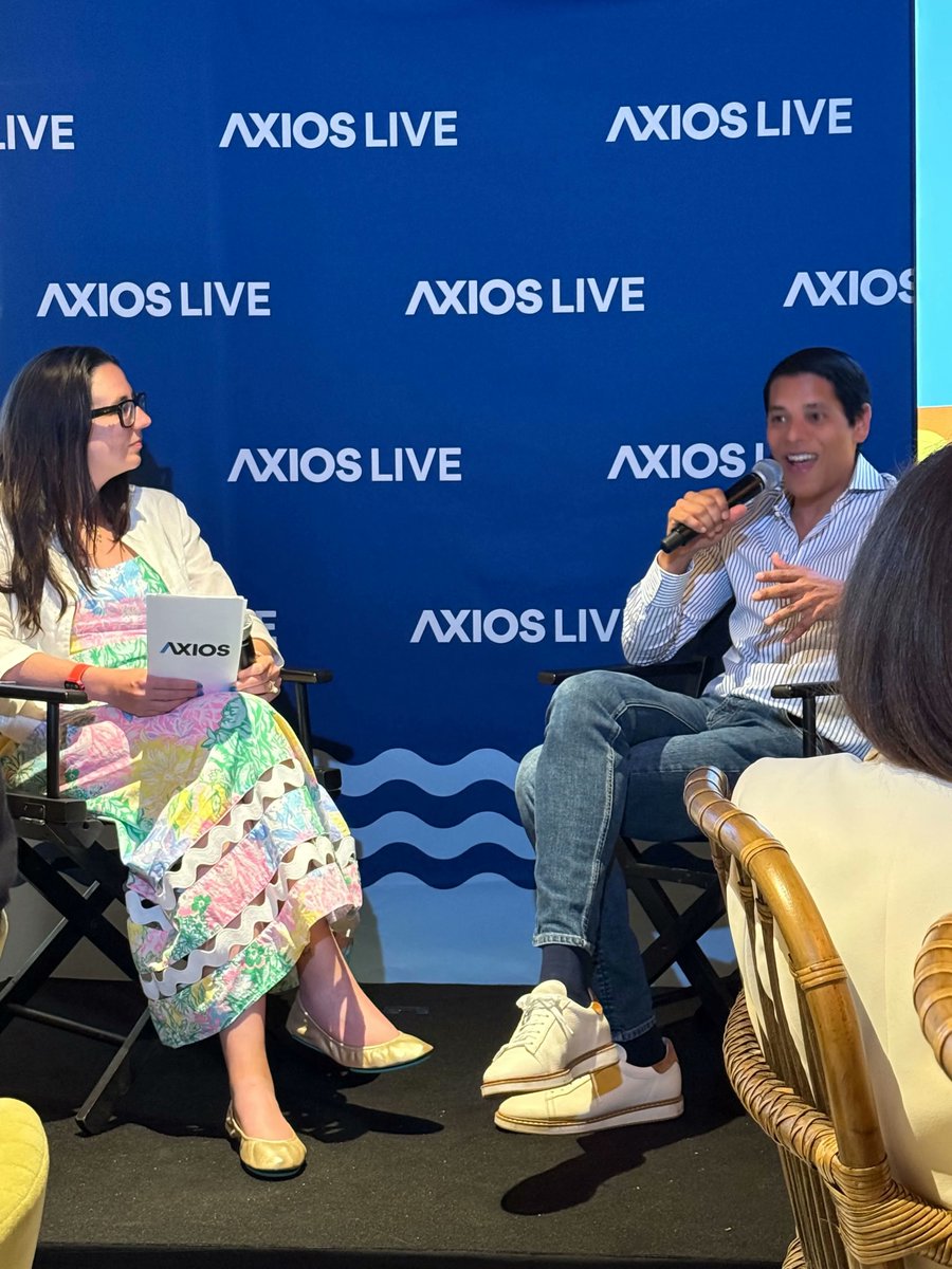 Nirav Tolia (@niravtolia) on Twitter photo Honored to spend my Monday evening kicking off Cannes Lions at @Axios Live in conversation with <a href="/kerrymflynn/">Kerry Flynn 🐶</a>!
We talked about building meaningful products, the promise of AI in advertising, and hyperlocal at scale. (And of course, exchanging plenty of jabs from the stage with my Honored to spend my Monday evening kicking off Cannes Lions at @Axios Live in conversation with <a href="/kerrymflynn/">Kerry Flynn 🐶</a>!
We talked about building meaningful products, the promise of AI in advertising, and hyperlocal at scale. (And of course, exchanging plenty of jabs from the stage with my