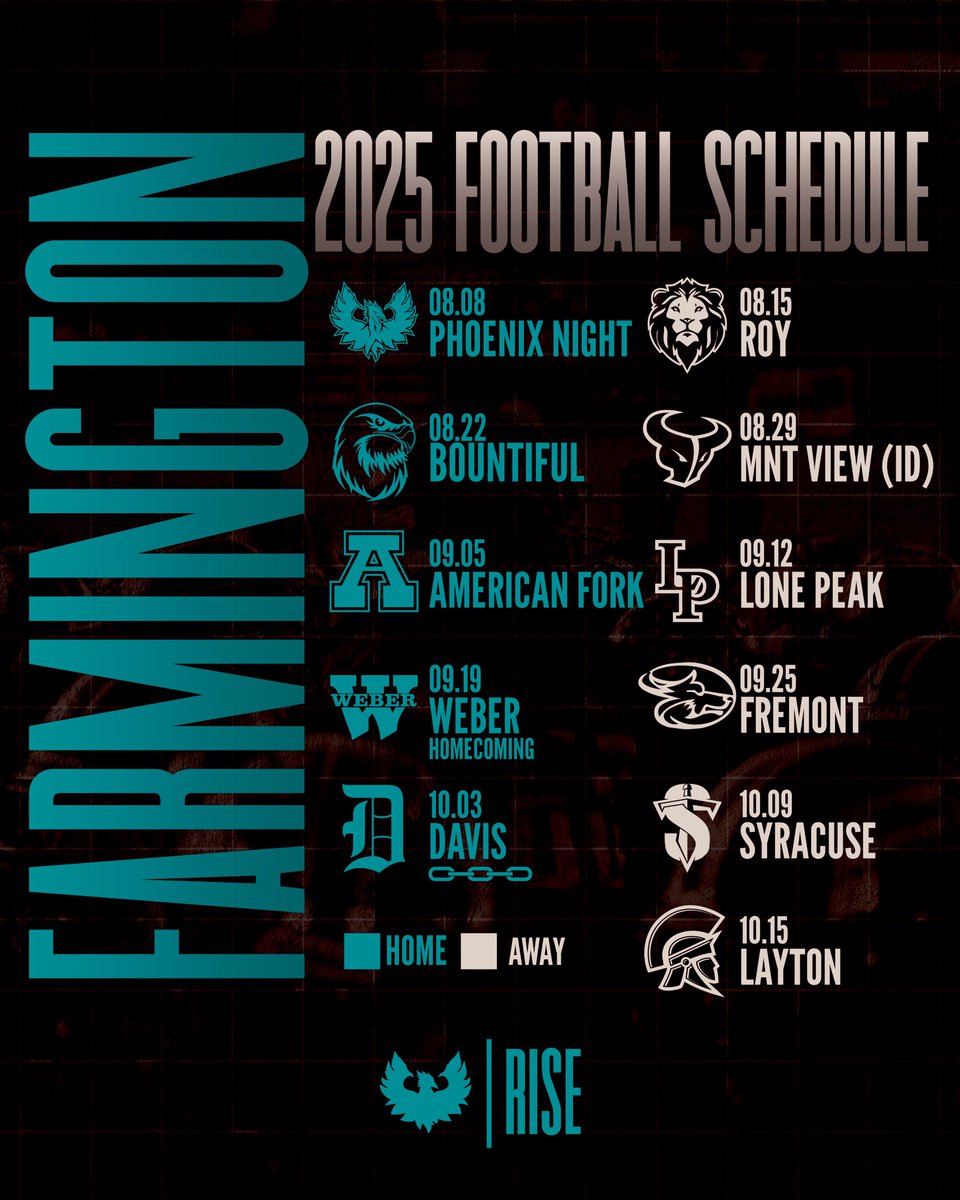 The <a href="/FHS_PHOEN1X/">Farmington Phoenix Football</a> 2025 is official. 

<a href="/d_fiefia/">David Fiefia</a> 

#RISE #PHOENIX