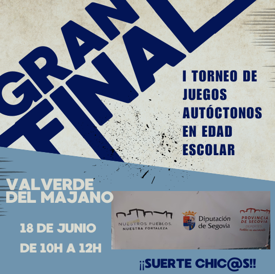 ¡¡A la final!! ¡¡Lo vamos a pasar genial!!