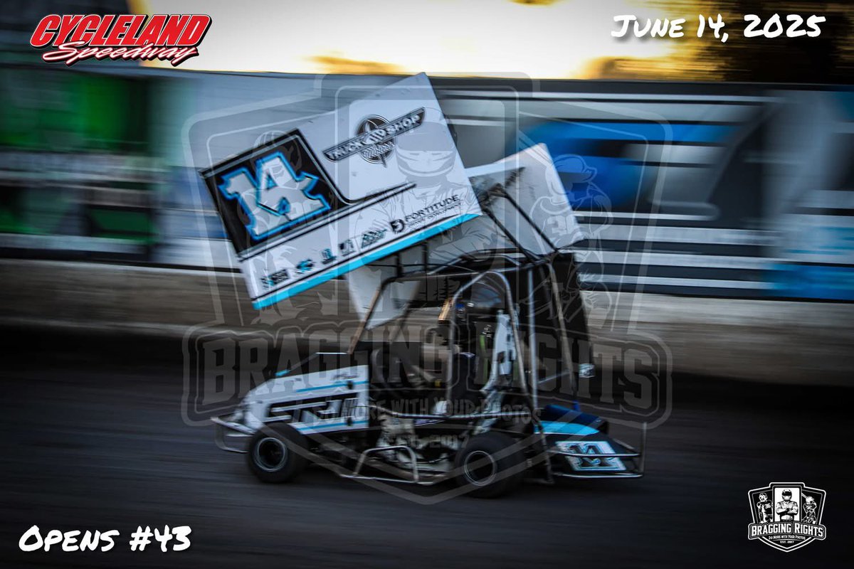 Cycleland poins race 7 recap:

Qualifying: 7th (10.719) 

Heat race: 2nd ➡️ 3rd 

A-Main: 9th ➡️ 2nd

Not a bad night over all but just a little short of our goal.