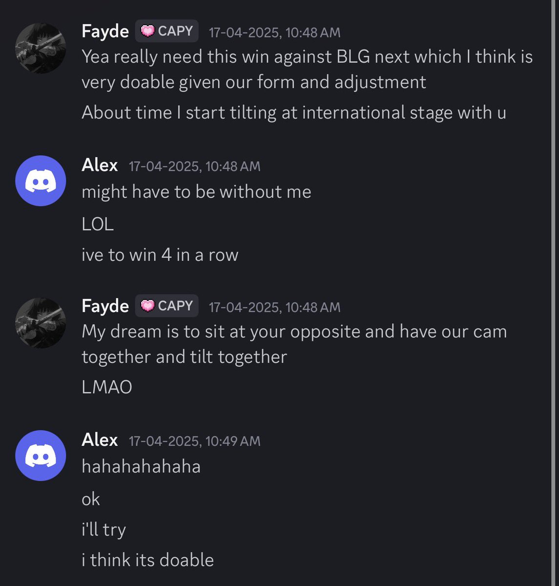 Two months ago I told <a href="/aleckzon/">alexandre</a> that I’ll like to compete against him on an international stage, I guess dreams do come true 😂 This conversation happened before their insane LB run in the Pacific Playoffs

Let’s have fun tilting at our players