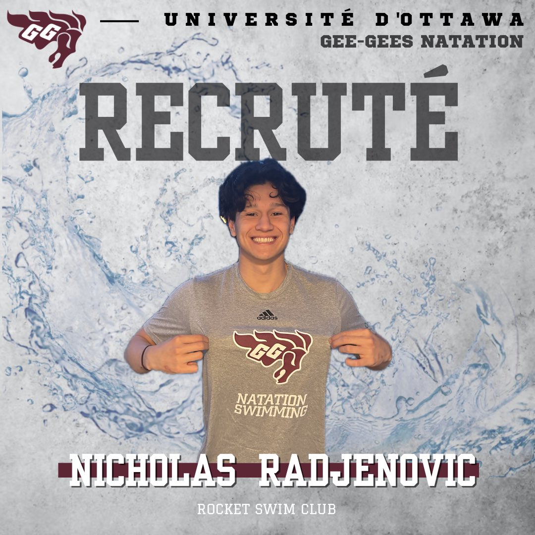 Nous sommes heureux de vous présenter notre nouvelle recrue pour notre équipe 2025-2026: Nicholas Radjenovic! Bienvenue aux Gee-Gees! 🐎

We are excited to introduce our next recruit for our 2025-2026 roster: Nicholas Radjenovic! Welcome to the Gee-Gees! 🐎