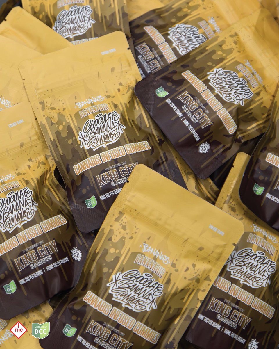 Bananas + Buds = Bananabis … The most delicious link-up since peanut met jelly 🍌🫶💨 

📣INTRODUCING📣 Chocolate Banana Sundae 🍫🍨 - A bold new line of gummies powered by King City Gardens in collaboration with your boy Bananas 🍌🔥

COMING SOON to a dispensary in Ohio near