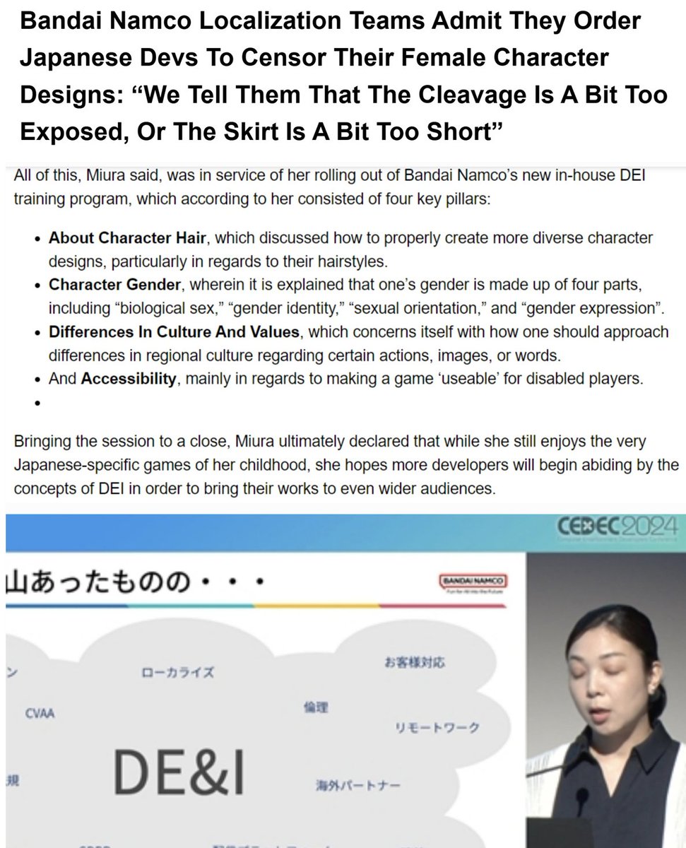 solid32255195's tweet image. Why I am not surprised, that explains why every girl in Tekken 8 is flat as an empty dish