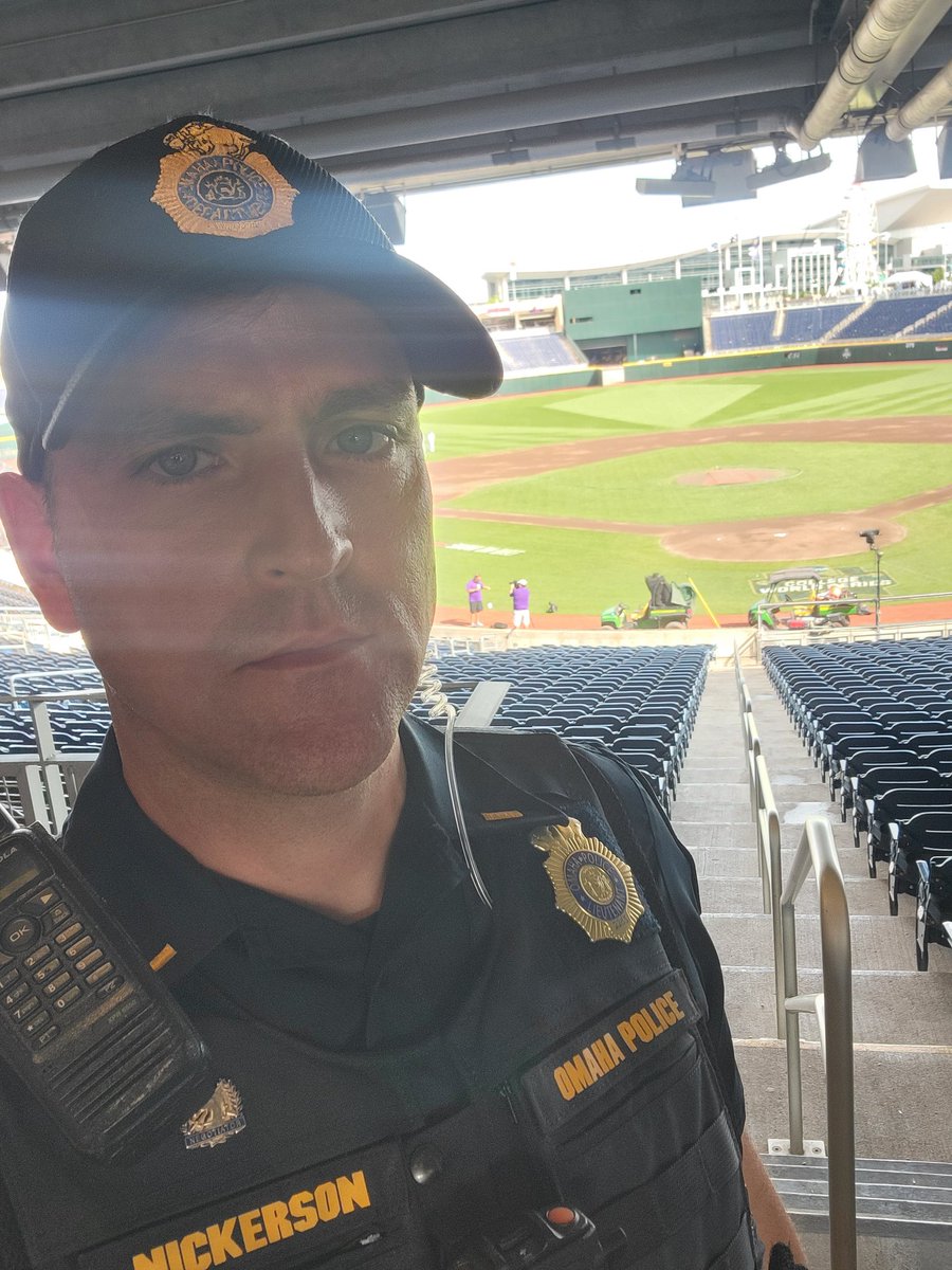 Working Gate 1 <a href="/CWSOmaha/">College World Series of Omaha</a> this evening. Stop by and say hi if you're at the game!