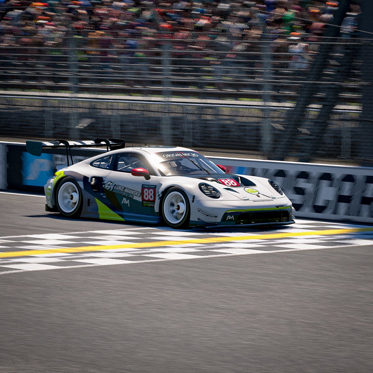 Another victory for Oli Szulc in our GT3 Open! He took the overall win in Round 5 at Portland, a track we raced for the very first time. To make the win even sweeter, Oli has now joined the Luke Manske <a href="/LMResports/">Luke Manske Racing eSports</a> team! Congratulations, Oli! #iracing #simracing #lukemanskegt3