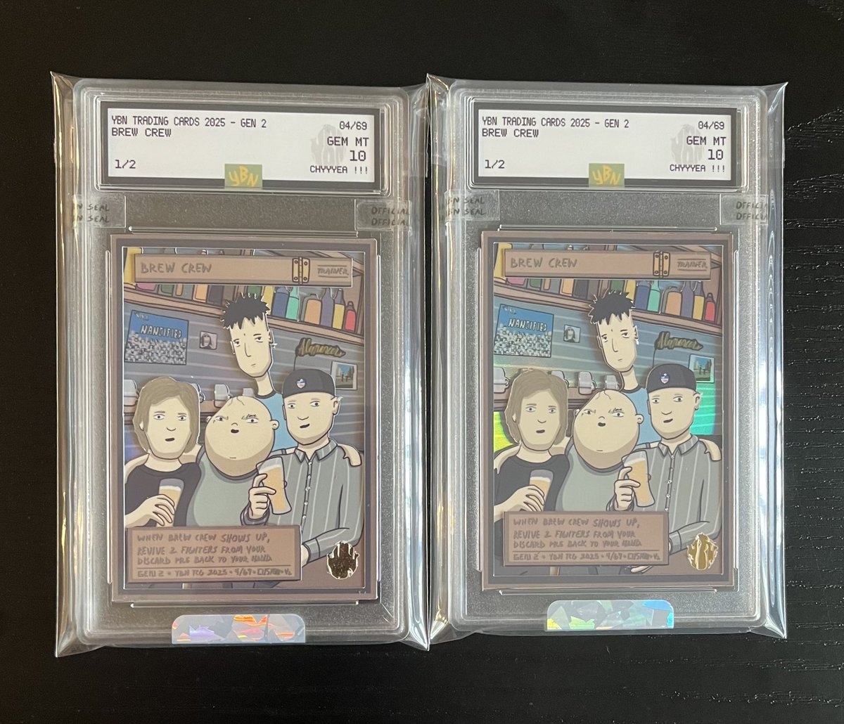 Nancy says “First GEN 2 Custom complete for <a href="/wyhiowood/">Wyhio</a> 🫡

He asked for the 2/2 to be made for <a href="/Alemansir/">Alemancer</a> 

CHYYYEA !!!”