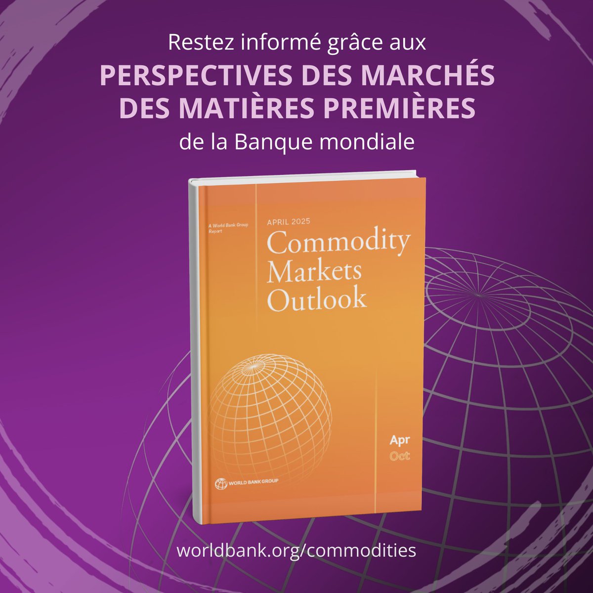 Banque mondiale (@banquemondiale) on Twitter photo En 2025, les prix mondiaux de l’énergie devraient chuter de 17 %, apportant un soulagement face à l’inflation. Pourtant, la baisse des matières premières pourrait aussi ralentir les progrès économiques.
➡️ Découvrez les prévisions dans le #CMO2025 : wrld.bg/Sjkr50VOt0H En 2025, les prix mondiaux de l’énergie devraient chuter de 17 %, apportant un soulagement face à l’inflation. Pourtant, la baisse des matières premières pourrait aussi ralentir les progrès économiques.
➡️ Découvrez les prévisions dans le #CMO2025 : wrld.bg/Sjkr50VOt0H