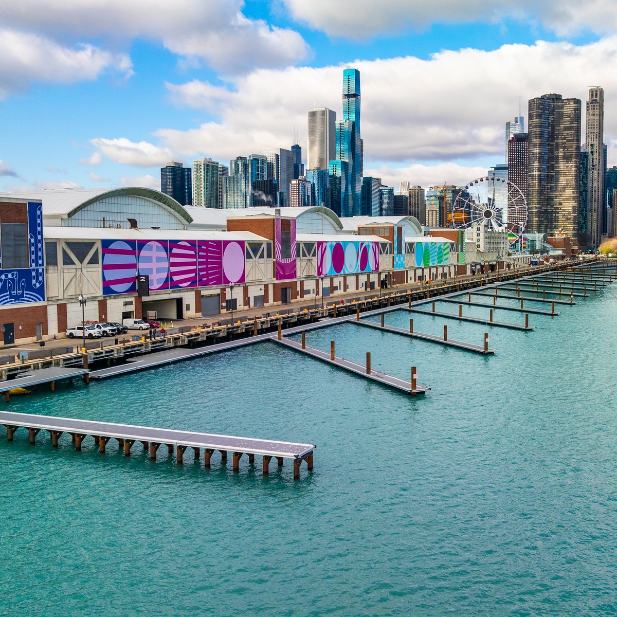 Now open! Navy Pier Marina is officially welcoming boaters to Chicago’s lakefront! ⚓️ Dock steps from top dining, attractions &amp; skyline views. The city’s only all-transient marina is ready for you. 🛥️ Reserve now: bit.ly/4kEtv7x