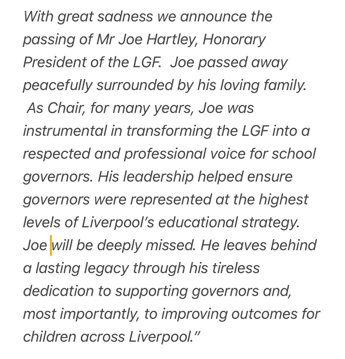 Liverpool Governance Forum tweet media