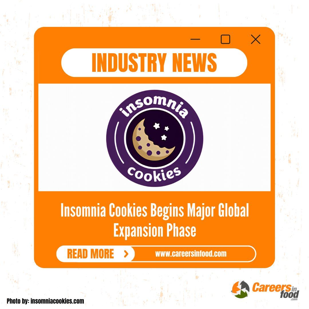 .<a href="/insomniacookies/">insomnia cookies</a> Begins Major Global Expansion Phase 📢 

With increased investments from Verlinvest and Mistral Equity Partners, the brand is gaining momentum as the two firms acquire Krispy Kreme’s ownership stake. 

Learn more on this move: careersinfood.com/career-plannin… 

#FoodNews