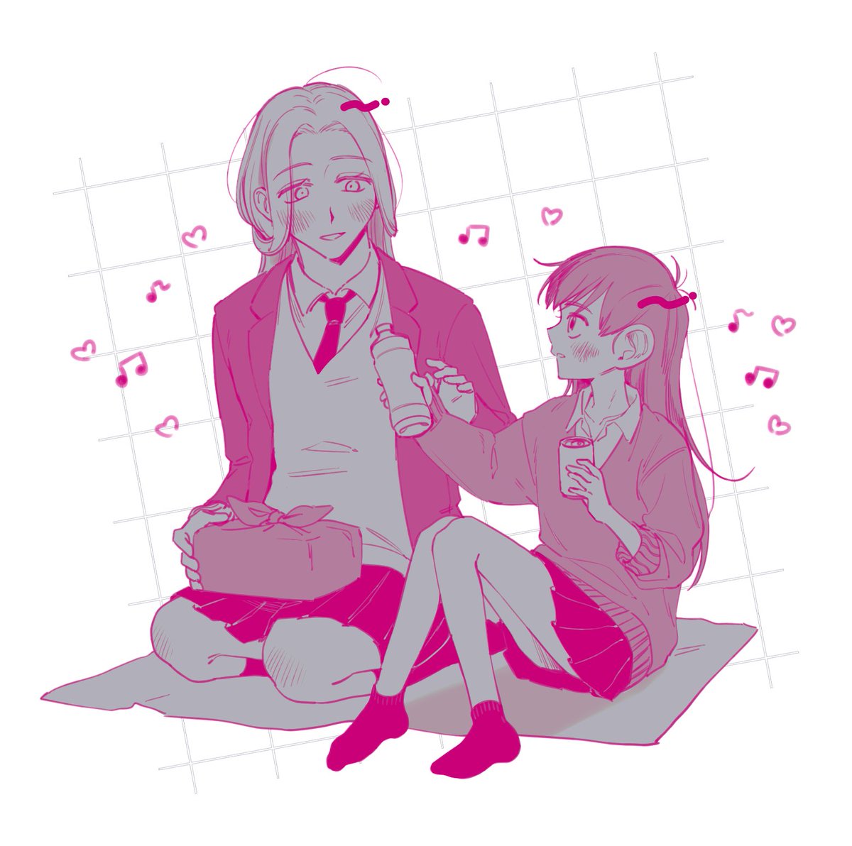 ⚠️TS
学パロライチル🎶🩷