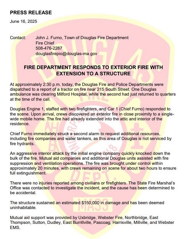 Douglas Fire Dept. tweet media