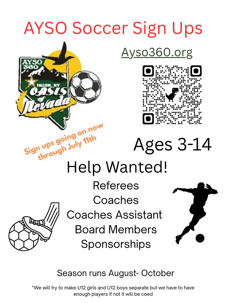 ⚽️ Ready to kick off a new adventure? 🚀 Sign up for AYSO soccer now! Open until July 11 for ages 3-14. Don't miss out—join the fun at ayso360.org! #AYSO #SoccerSignUp