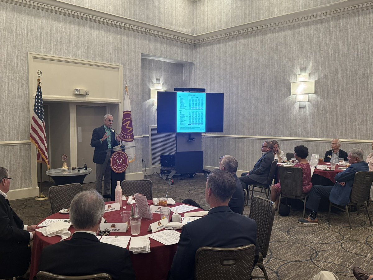 I would like to extend my gratitude to the Meninak Club, as well as former council members Bill Bishop and Jim Love, for inviting me to serve as the guest speaker at their luncheon today. I appreciate the opportunity to share insights and answer questions regarding the Special