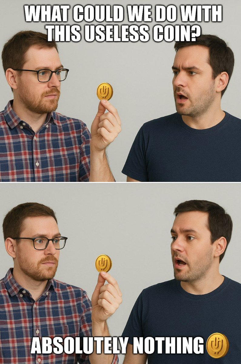 Just invested in $Useless. Now I'm waiting for my useless riches to roll in 😂💸  #UselessCoin