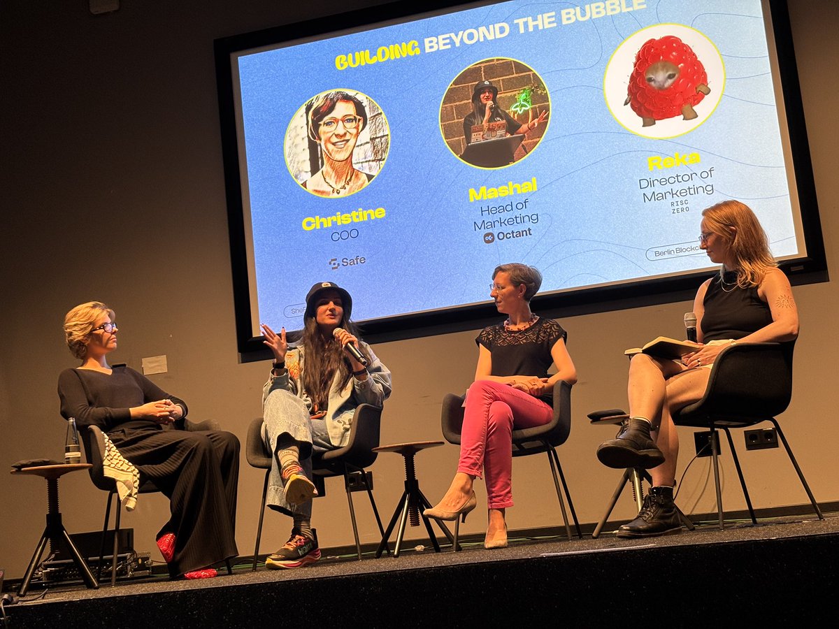 mshal 🐉 (@arlery) on Twitter photo i talk w my hands. it’s just a cultural thing 🤷🏽♀️
got to share a lil about my journey and what we’re doing w <a href="/OctantApp/">Octant.eth</a> to build beyond the bubble. had a good chat w big berry <a href="/reka_eth/">reka</a> <a href="/CvonGroote/">Christine von Groote</a> and the incredible <a href="/wordsgirljul/">Jul ✨ à Cannes 🇫🇷 SheFi global community lead</a> at <a href="/shefiorg/">shefi.eth (💫,💫)</a> berlin.
while my journey into i talk w my hands. it’s just a cultural thing 🤷🏽♀️
got to share a lil about my journey and what we’re doing w <a href="/OctantApp/">Octant.eth</a> to build beyond the bubble. had a good chat w big berry <a href="/reka_eth/">reka</a> <a href="/CvonGroote/">Christine von Groote</a> and the incredible <a href="/wordsgirljul/">Jul ✨ à Cannes 🇫🇷 SheFi global community lead</a> at <a href="/shefiorg/">shefi.eth (💫,💫)</a> berlin.
while my journey into