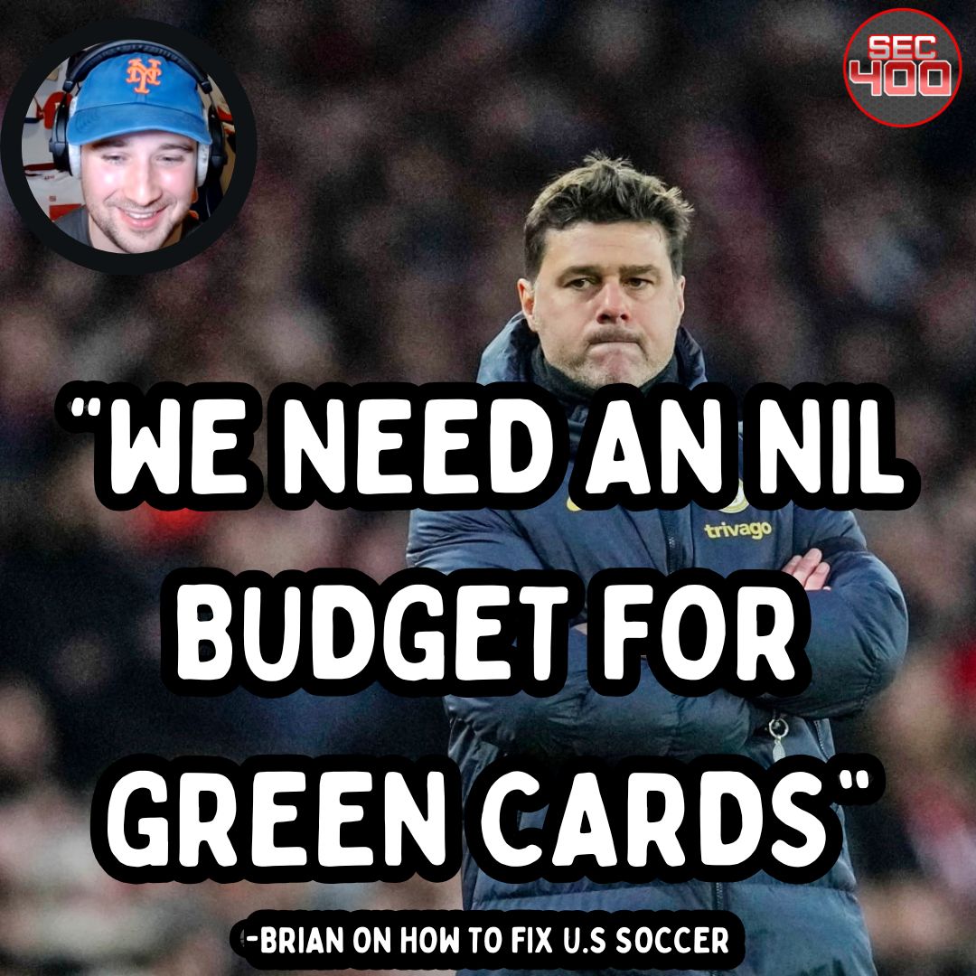 Brian has a foolproof way to fix all of US Soccer's problems before the 2026 World Cup...