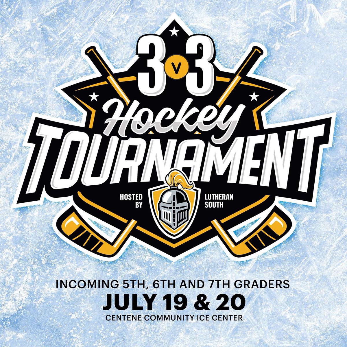 Join us for a 3v3 tournament for middle school hockey players! Five games are guaranteed. Winners will move on to the playoffs. Jerseys are included in the cost!

Register at lslancers.org/events
Join us for a team meeting and uniform fitting at 6:30 p.m. on Tuesday, June 24.