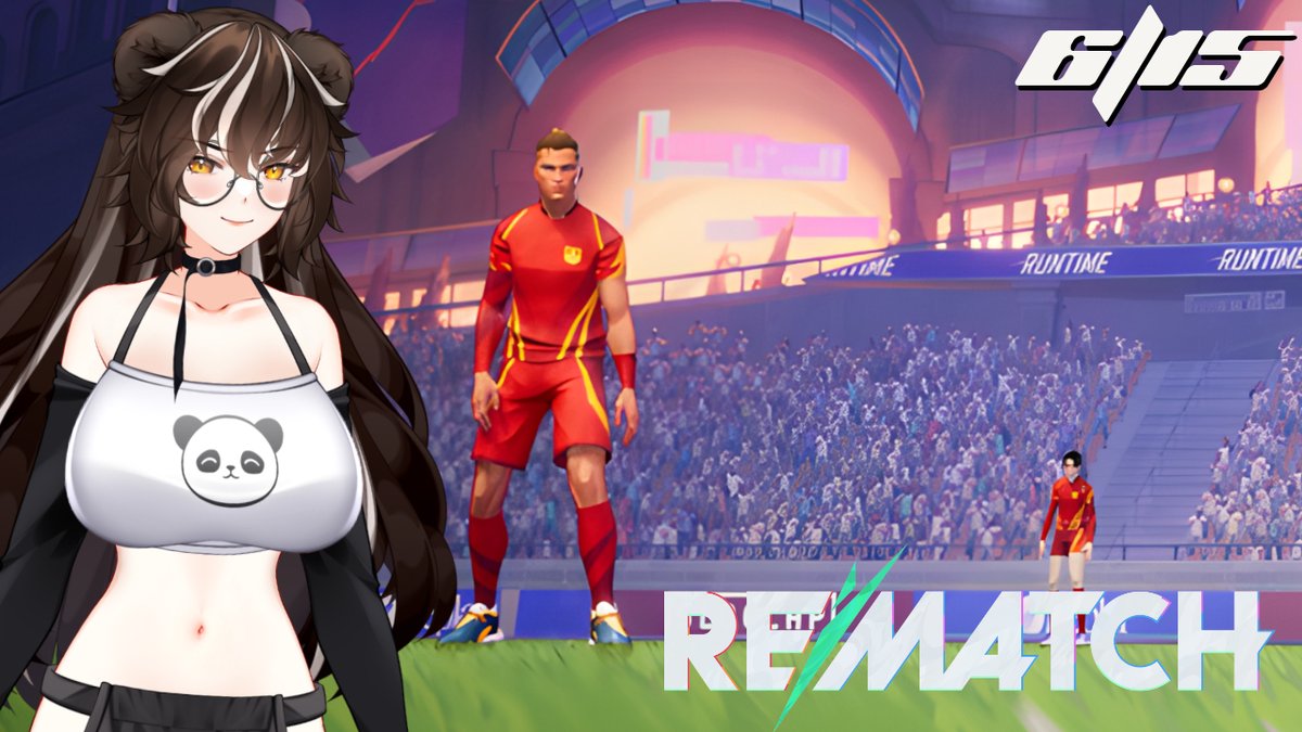 🔴 Panda Is Live 🔴

REMATCH RELEASE DAY! ORE WA STRIKER DA!

Playing Rematch! Come Join The Panda Party!
twitch.tv/misslacuna
🖤🤍🖤🤍🖤🤍🖤🤍🖤🤍🖤🤍