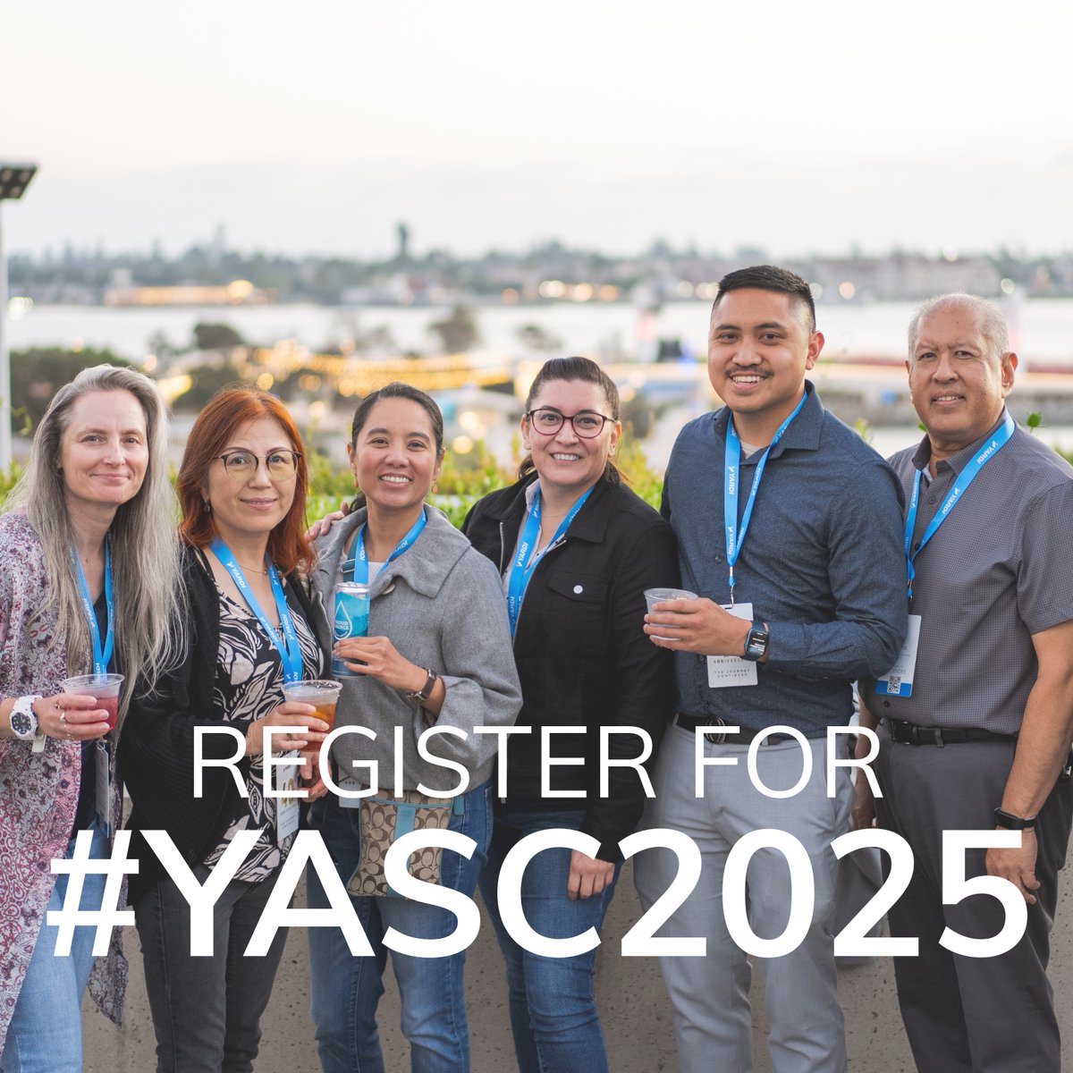 Last chance to save!🚨 bit.ly/4kDMzCY Register by June 17, to take advantage of early bird pricing and save on YASC San Diego. Join us for three unforgettable days at this incredible event with over 5,000 of your industry peers, 250+ classes and more.