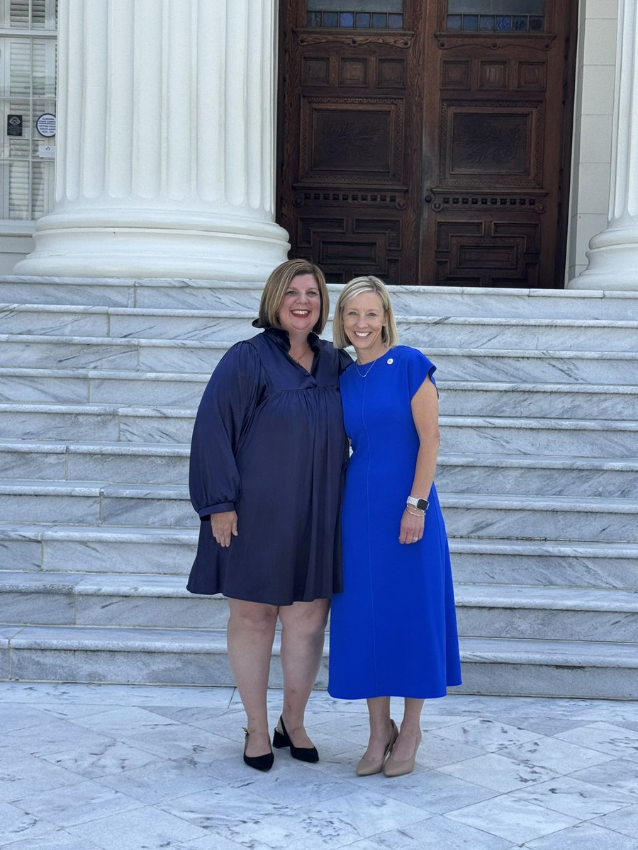 I could not be more proud to stand alongside Ami Reeves Brooks as she becomes the new Secretary of Alabama Department of Early Childhood Education. She will lead with grace, research, and Is grounded! I adore you, Ami. You will be amazing! #TogetherWeAreBetter