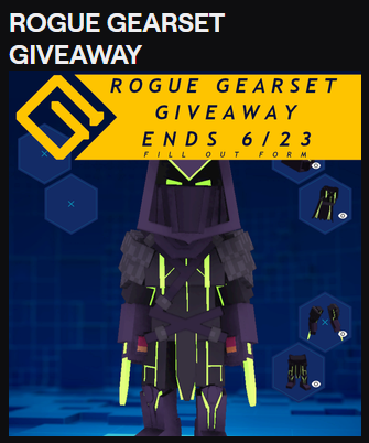 Au24KAY's tweet image. Rogue Gearset Giveaway on X!
✨Follow me
✨Repost
✨Tag friends (min 1)
✨Go to my Twitch and fill out the form!
twitch.tv/au24kay/about
Winner will be chosen LIVE on 6/23/2025
#TheSandbox #Sandfam