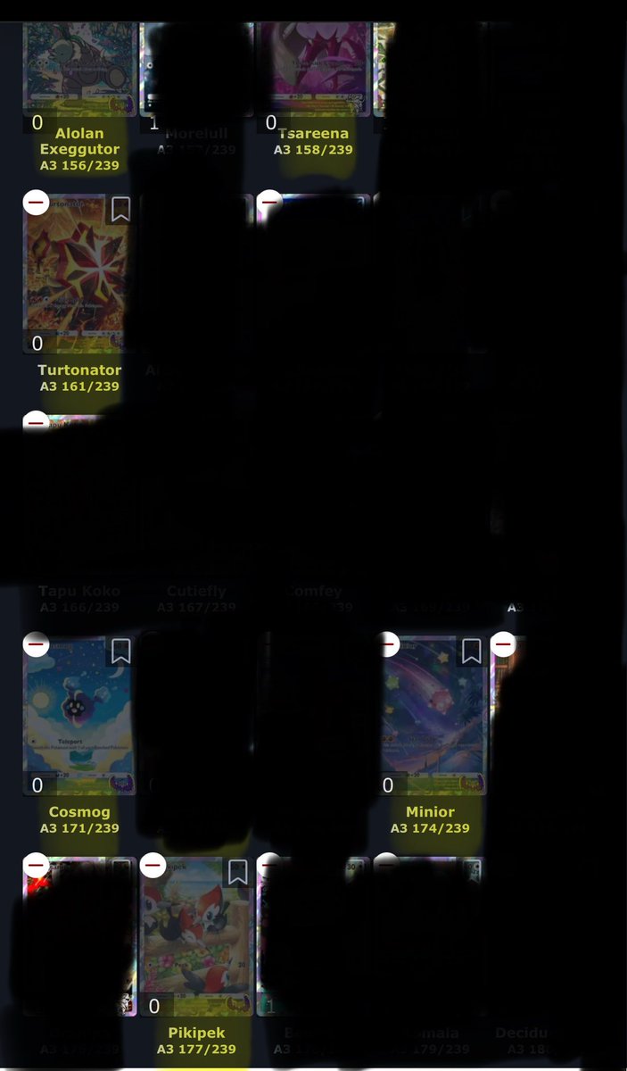 j10pFantasy's tweet photo. Anyone have any duplicates of any of these to trade?  #TCGP #TCGPocket #Pokemon #PokemonTCGPocket #PokemonTCG https://t.co/cVVZ9UrBUP