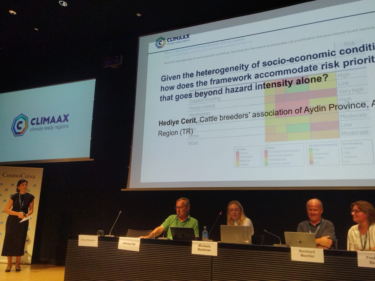 ADSYB_'s tweet photo. Representing Türkiye in Europe!
At the #HorizonEurope @climaax_EU workshop in Barcelona, our CliResDairy Project was selected as one of 10 success stories among 65 regions!Proud to present climate-resilient dairy farming from Aydın on the European stage!  #ClimateAdaptation https://t.co/IuwQta7zrL