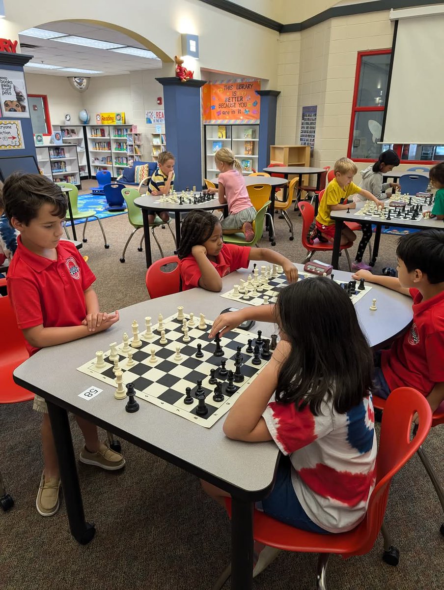 MCCL256's tweet photo. The summer chess fun continues with Monday Night Chess at the Madison Library! 

Join us tonight from 6–7:30 PM for casual chess fun! Open to K–12th graders of all skill levels.

♜ Free to attend
♞ Come play, learn, and grow
♙ Bring a friend!

#MadisonCityChess #ChessNight https://t.co/fuMsJG6Vnh
