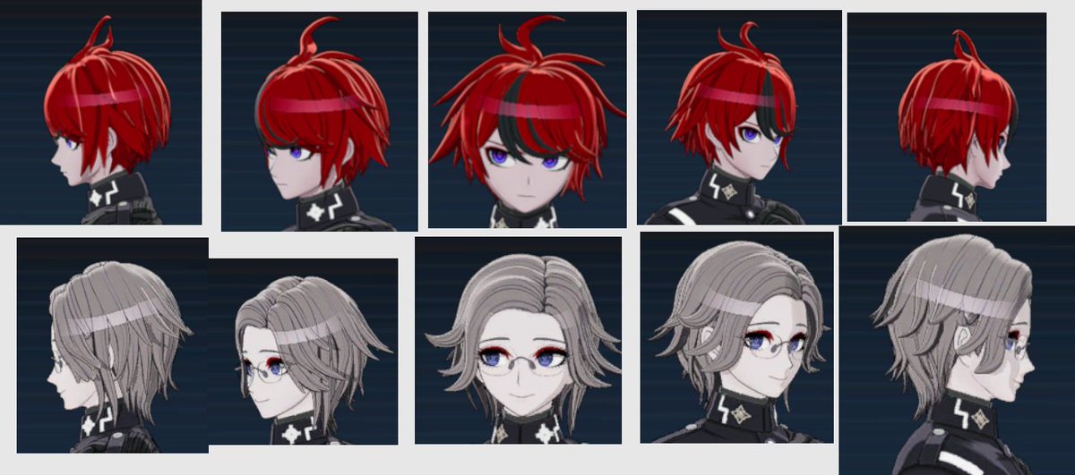 kurapixel_art's tweet photo. idk if anyone else grabbed turnarounds for hair refs but if anyone else wanted them https://t.co/cD5DYZU2Bi