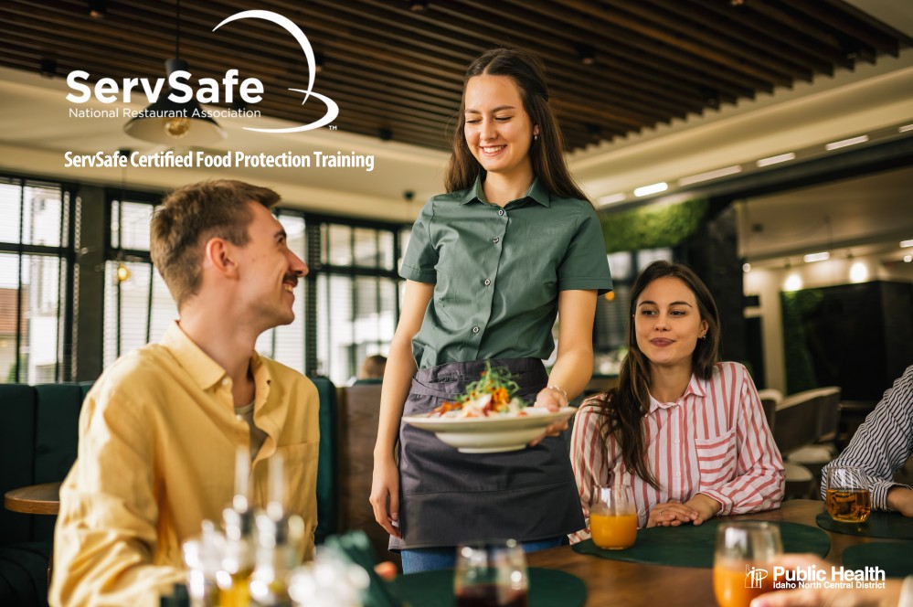 Public Health - Idaho North Central District (@phincd) on Twitter photo PH-INCD's Lewiston office will hold a ServSafe class July 22 from 8-5 p.m. To register call (208) 799-3100 or email eh@phd2.idaho.gov. $150 due at registration. Deadline to register is tomorrow. If you require special accommodations, please let us know when registering. PH-INCD's Lewiston office will hold a ServSafe class July 22 from 8-5 p.m. To register call (208) 799-3100 or email eh@phd2.idaho.gov. $150 due at registration. Deadline to register is tomorrow. If you require special accommodations, please let us know when registering.