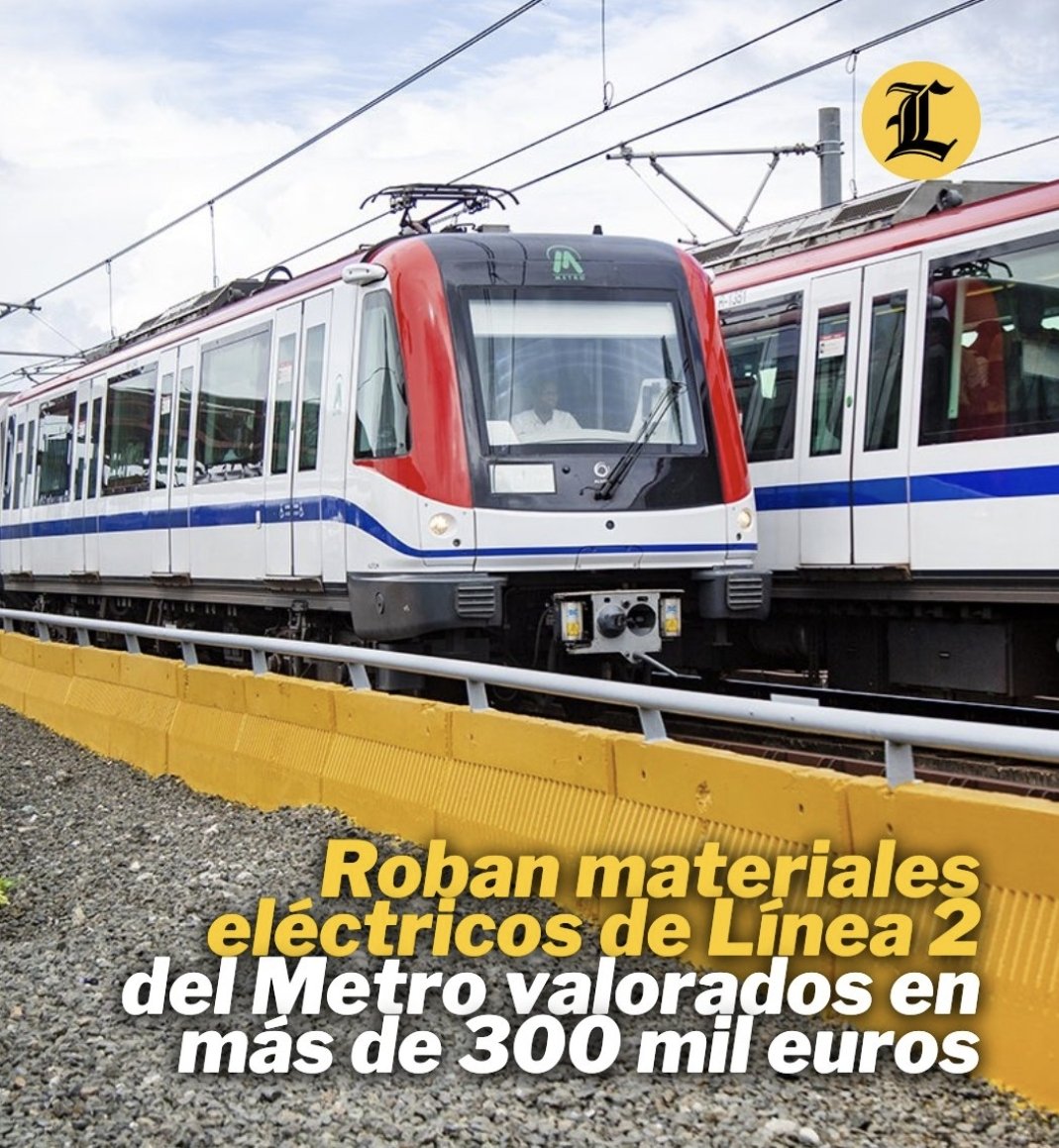 Manolo Pichardo (@manolopich) on Twitter photo Qué lástima. Como señaló el reportaje del <a href="/ListinDiario/">LISTÍN DIARIO</a>, el Metro va en franco deterioro. La ineptitud lo destruye y la delincuencia ayuda Qué lástima. Como señaló el reportaje del <a href="/ListinDiario/">LISTÍN DIARIO</a>, el Metro va en franco deterioro. La ineptitud lo destruye y la delincuencia ayuda