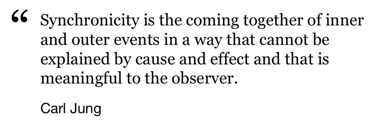 s y n c h r o n i c i t y