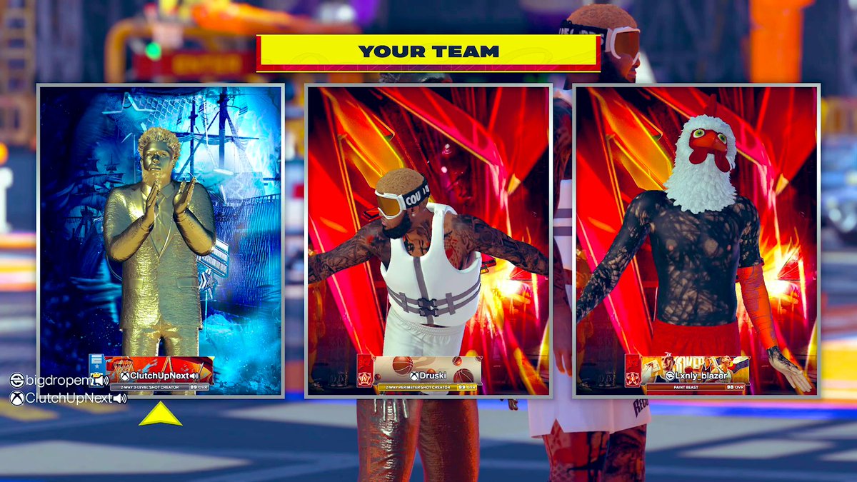 Clutch x Druski 

Would have tuned into a video but he lagged out 💀🥲