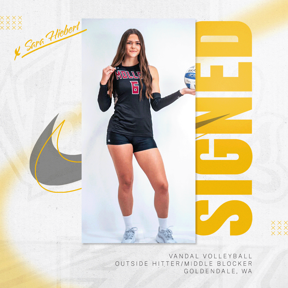 𝐖𝐞𝐥𝐜𝐨𝐦𝐞 𝐭𝐨 𝐭𝐡𝐞 𝐕𝐚𝐧𝐝𝐚𝐥 𝐅𝐚𝐦𝐢𝐥𝐲 ✍

Sara Hiebert comes to Moscow by way of Molloy University, where she was a versatile playmaker on both offense and defense for the Lions! 

Welcome to Moscow, Sara! ✌️

#GoVandals