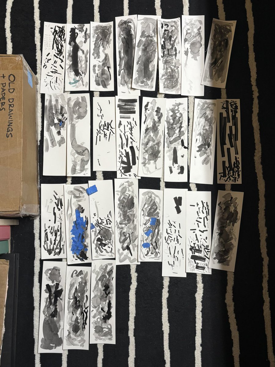 A month of test sheets