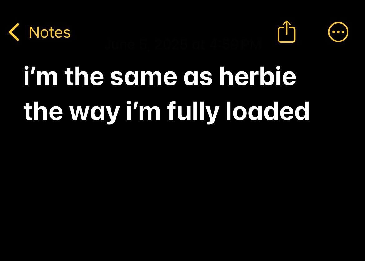 Fell asleep high watching herbie fully loaded woke up to this note on my phone.