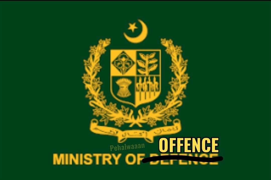 Pehalwaaan's tweet photo. MoD under Khwaja Asif https://t.co/xPknOkpUZr